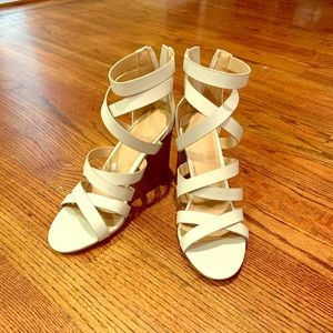 Strappy Chunky Heel Sandal